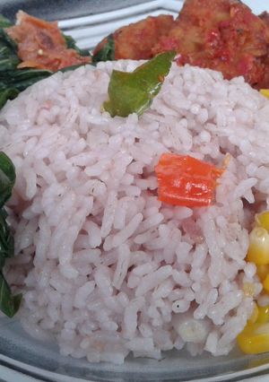 Foto resep Nasi ungu sehat