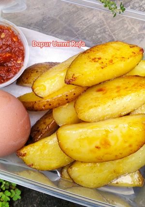 Foto resep Potato Wedges (Menu Diet)
