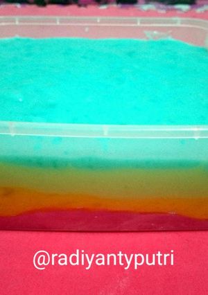 Foto resep Es Gabus Pelangi (Es Kwe Jadul)