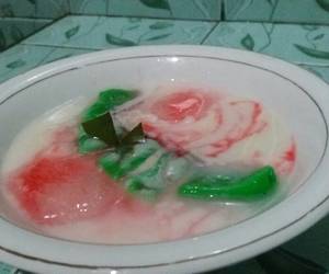Siap Saji Es pisang ijo Ala Warteg Siap Saji Es pisang ijo Ala Warteg