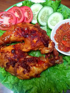 Foto resep Ayam bakar pedas