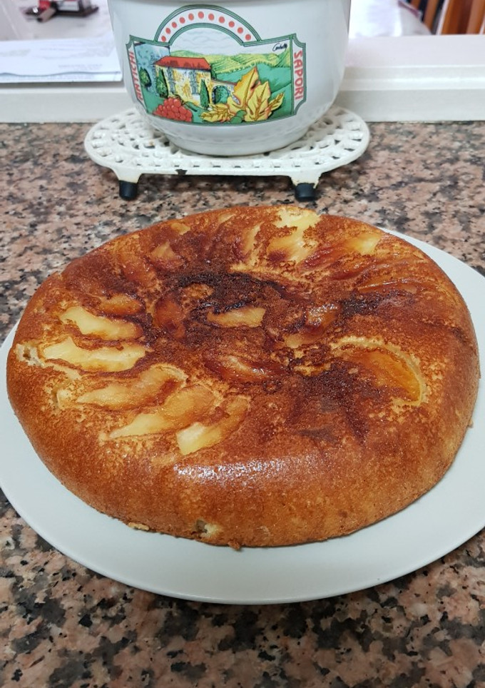 Una foto de Bizcocho en sartén