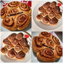 A picture of Coconut cinnamon rolls.