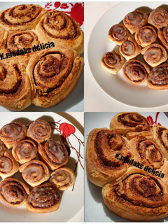 A picture of Coconut cinnamon rolls.