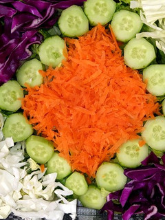 عکسی از دستور ایده تزیین سالاد