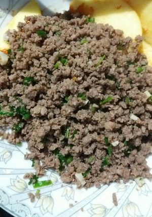Foto de Carne moída com especiarias
