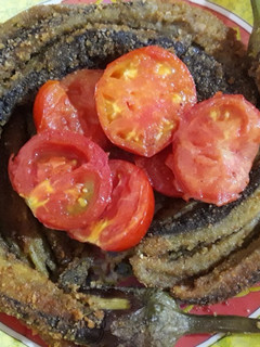 عکسی از دستور بادمجون سوخاری