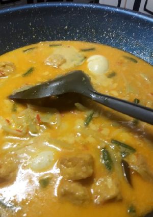 Foto resep Lodeh labu siam kacang panjang