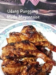 Foto resep #923 Udang Panggang Madu Mayonnaise (teflon)