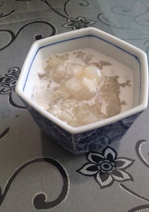 รูปของ ข้าวเหนียวเปียกลำไย