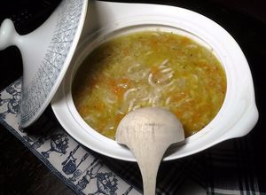 Una foto de Sopa minestrone a mi manera
