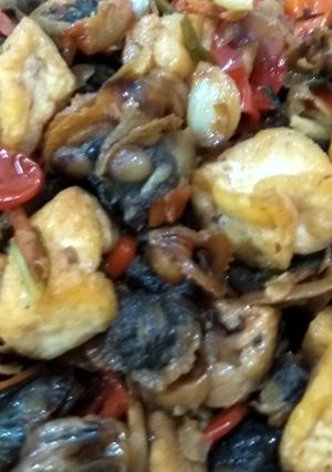 Foto resep Sambal Goreng Kerang Mix Tahu Tempe