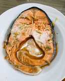 微波鮭魚排