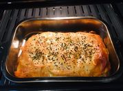 A picture of filo and spinach