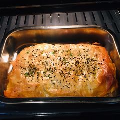 A picture of Vegan spanakopita (spinach pie) #bakingcontest.