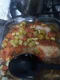 Filete de tilapia en hornito electrónico