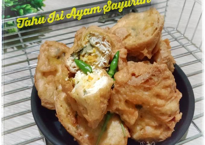 Tahu Isi Ayam Sayuran