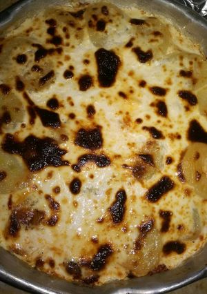 صورة لوصفة صينيه بطاطس بالكريما
