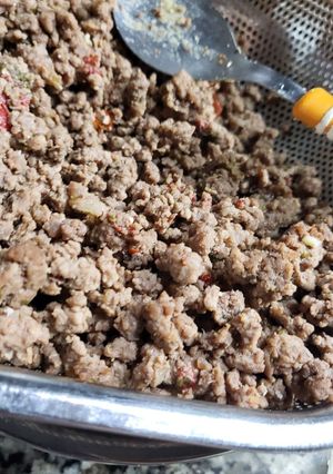 Una foto de Relleno de carne picada