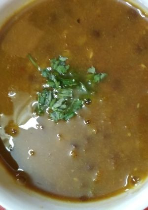 A picture of Sabut masoor ki daal.