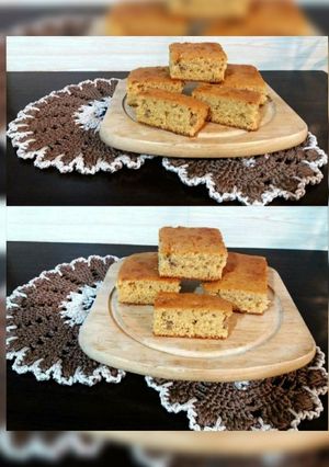 عکسی از دستور کیک شیره و گردو خوشمزه و عالی