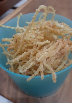 Foto resep Spicy Crunchy Spaghetti