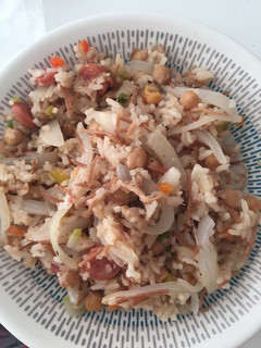 Una foto de Arroz de fideo recargado