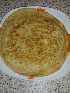 Una foto de Creps de carne picada y queso