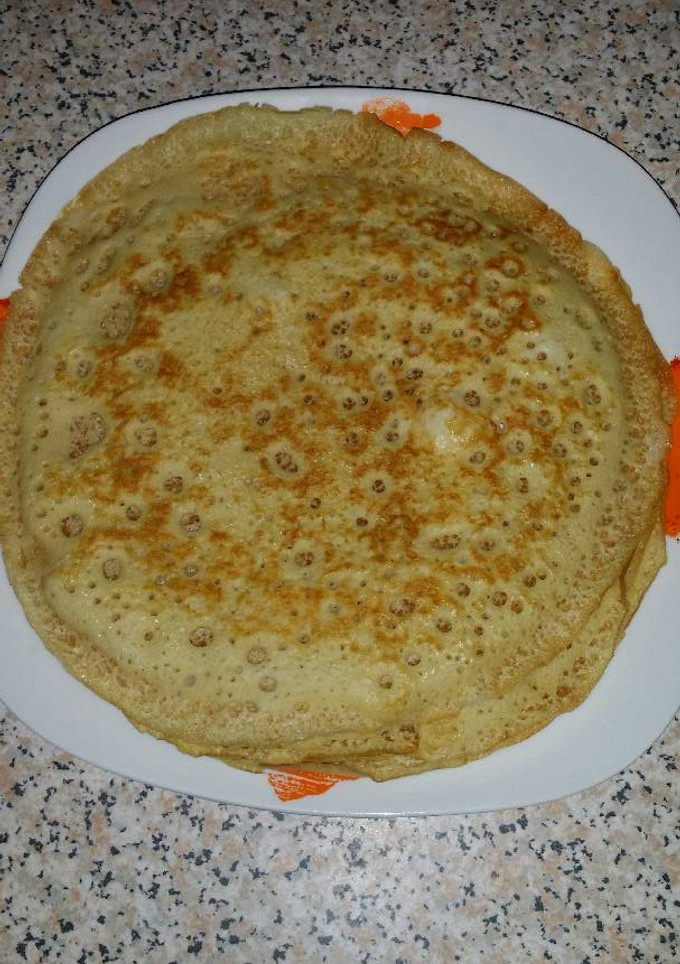 Una foto de Creps de carne picada y queso