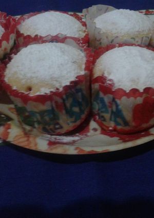 Una foto de Muffins de vainilla esponjosos