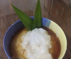 Resep Terbaik Bubur sum sum kuah gula jawa + jahe Enak Bergizi