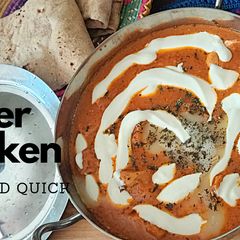 A picture of Butter Chicken | Makhni Handi.