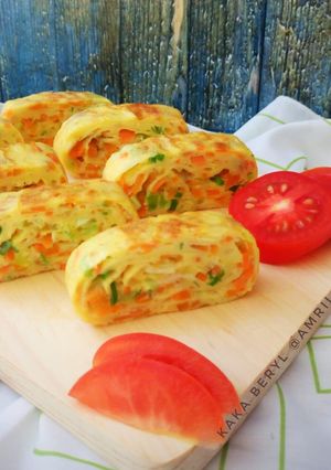 Foto resep Rolled omelet