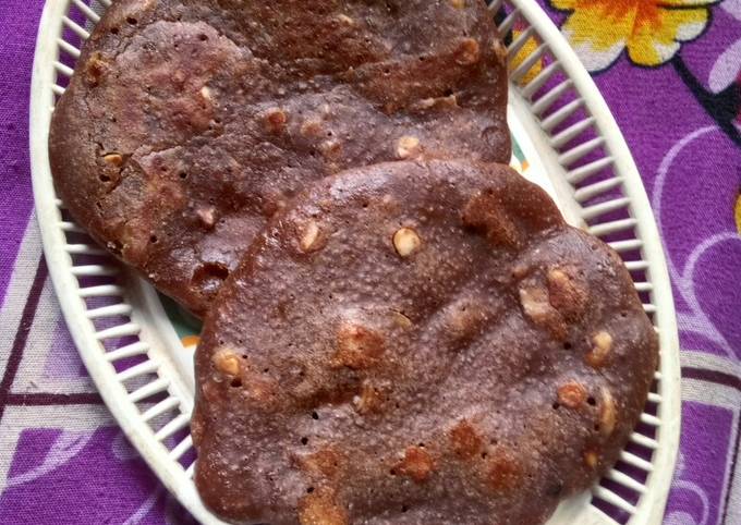 Wheat Flour Peanut Chocolate Pancake Recipe