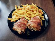 Kép erről: csirkecomb bacon