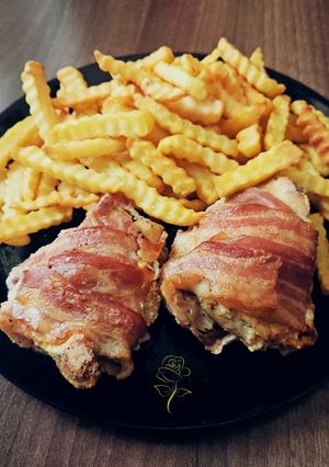 Baconös, mustáros-tejfölös csirkecomb 🍗🥓 recept fotója