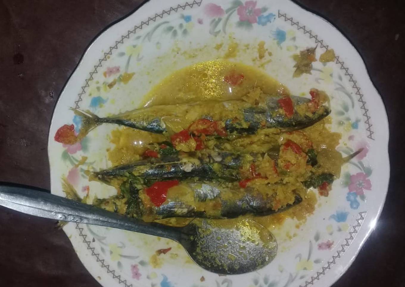 Ikan Tongkol Bumbu Kuning Gurih