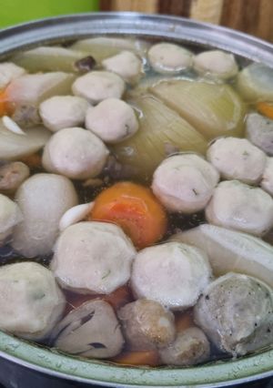 Hình của món Nui Thập Cẩm.