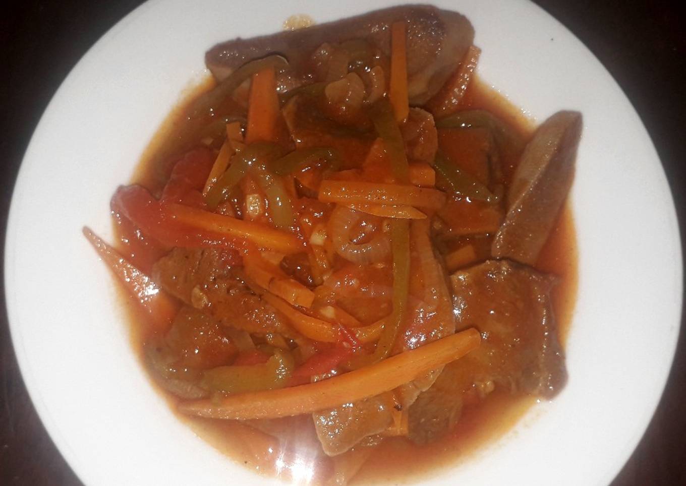 Lengua en salsa 🍅