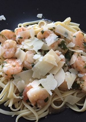 A picture of Shrimp Scampi Pilar Style.