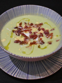 Una foto de Gazpacho de calabacín