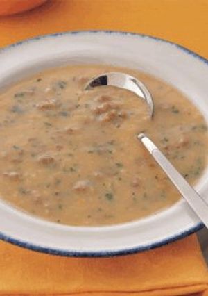 صورة لوصفة طريقة عمل شوربة دجاج شهية