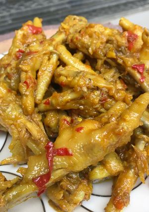 Foto resep Ceker pedas enak no ribet