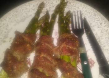 Easy Making Recipe Anitas Rosted Asparagus With Steak Yummy
