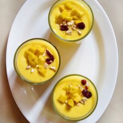 A picture of Mango Lassi.