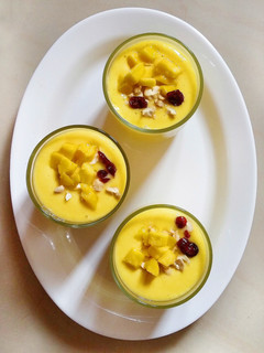 A picture of Mango Lassi.
