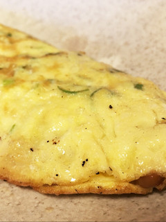 A picture of Natto omelet.
