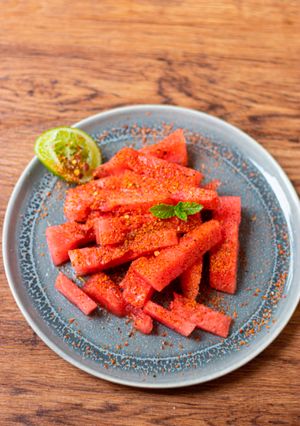 A picture of Watermelon Tajin 🍉 🌶.