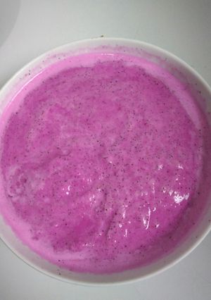 Foto resep Es buah naga