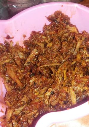 Foto resep Sambal tuna asap